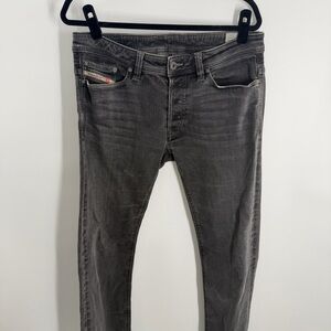 Diesel Dark Gray/Faded Black Viker Jeans